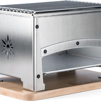 Louis Tellier - Stainless Steel Brasero Table Barbecue - BRASI F