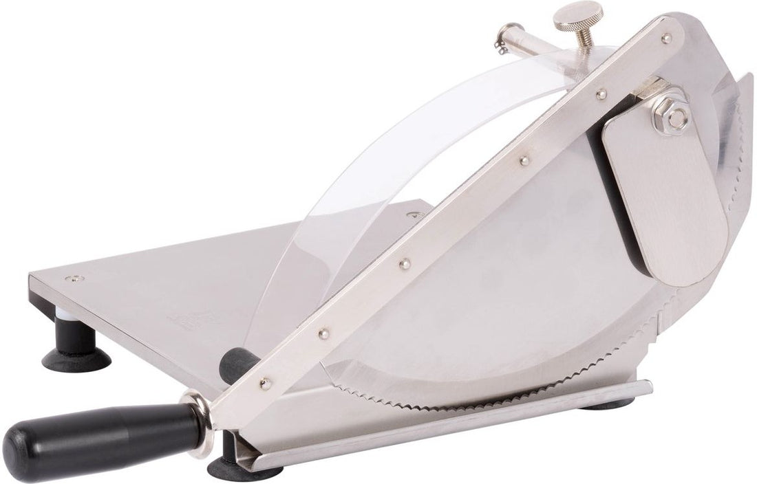 Louis Tellier - Stainless Steel Bread Cutter Round Blade With Stop - 703SX