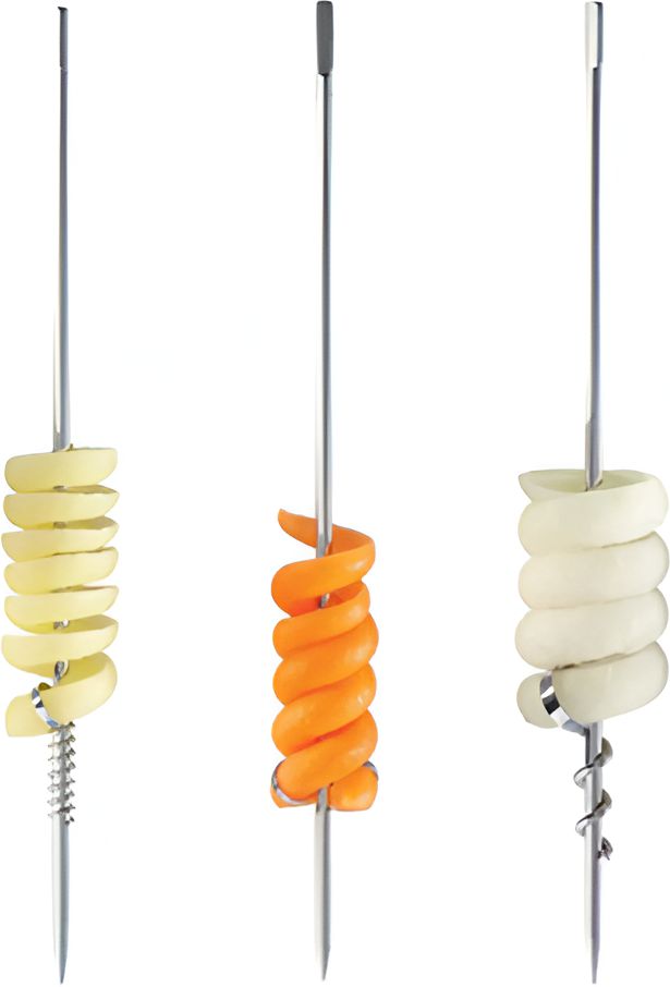 Louis Tellier - Stainless Steel Curler, Pack of 3 - 90 442 03 02