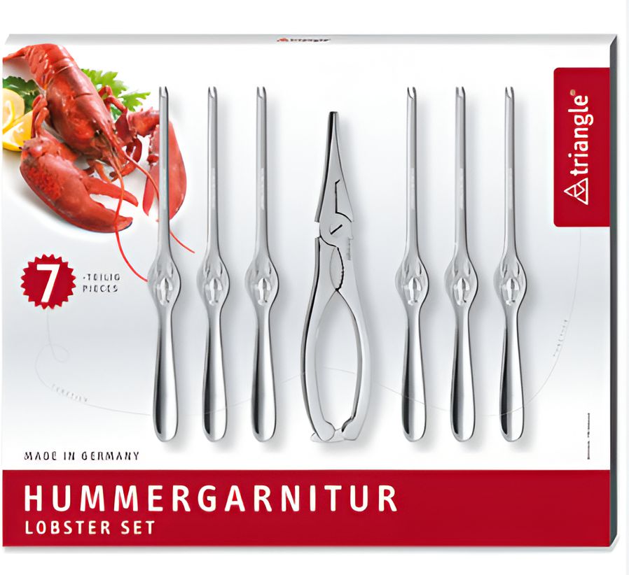 Louis Tellier - Stainless Steel Lobster Boxed, Pack of 7 - 90 483 07 02