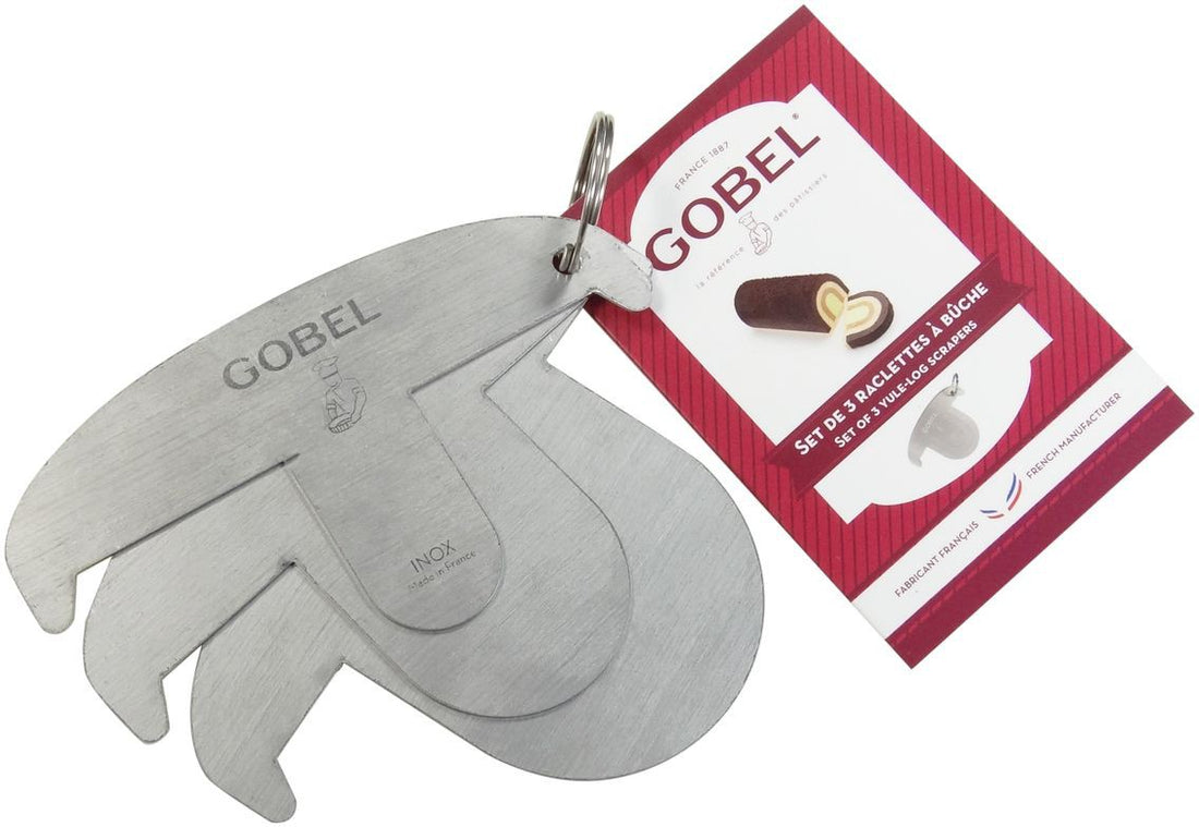 Louis Tellier - Stainless Steel Log Squeegee, Pack of 3 - 817930