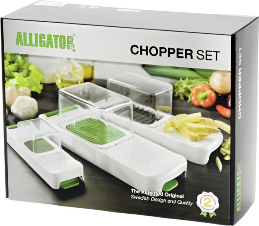 Louis Tellier - Stainless Steel Veggie Cutter, Pack of 3 - 90 849 02 10