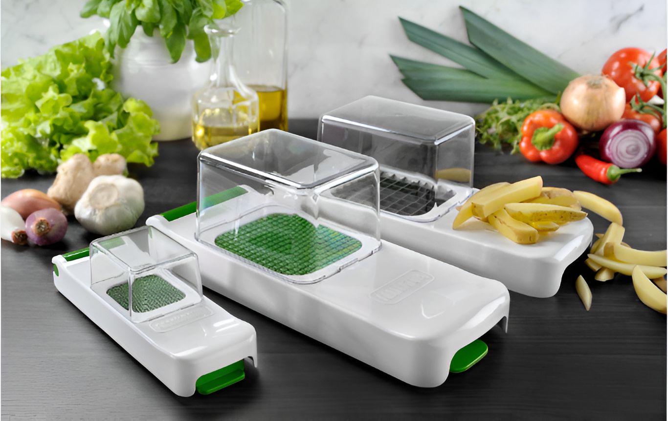 Louis Tellier - Stainless Steel Veggie Cutter, Pack of 3 - 90 849 02 10