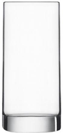 Luigi Bormioli - 10.5 Oz Hi-Ball Oval Shaped Bottom Veronese Glass, Pack of 6 - A09838BYL021990