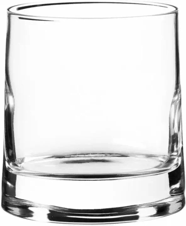 Luigi Bormioli - 11.5 Oz Veronese Oval Shaped Bottom Double Old-Fashioned Glass, Set of 6 - A09837BYL02AA06