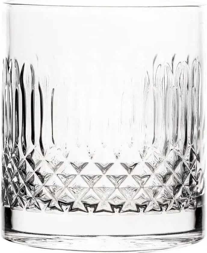 Luigi Bormioli - 13 Oz Mixology Diamante D.O.F. Tumbler, Pack of 6 - A12769BYL02AA02