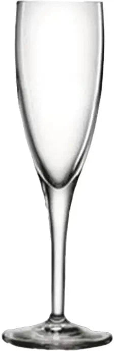 Luigi Bormioli - 7 Oz Stemware Michel Masterpiece Flute Wine Glass, Pack of 24 - A06105G1002AA20
