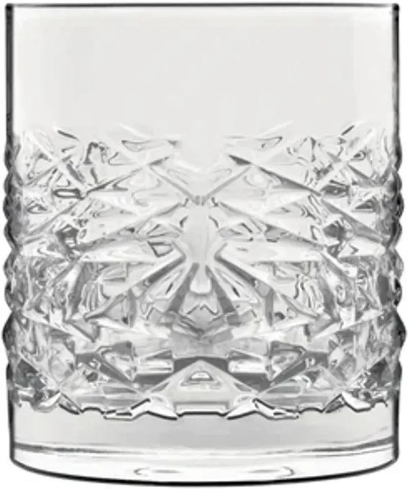 Luigi Bormioli - Mixology 12.75 Oz Textures DOF Whiskey Glass, Pack of 24 - A12346BYL02AA01