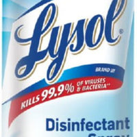 Lysol - 350 gm Crisp Linen Disinfectant Sprayer Bottles, 12/Case - HCP02132