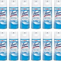 Lysol - 350 gm Crisp Linen Disinfectant Sprayer Bottles, 12/Case - HCP02132