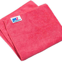 M2 Professional - 14" x 14" Red Toilet/Bathroom MicroCloths, 12/Pk - MC602RD