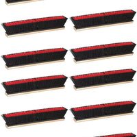 M2 Professional - 24 " Combo Synthetic Medium Sweep Push Broom, 12/Cs - PB-RB24 (Special Order Item)