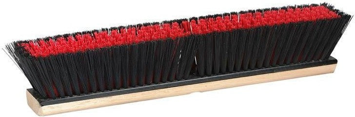 M2 Professional - 24 " Combo Synthetic Medium Sweep Push Broom, 12/Cs - PB-RB24 (Special Order Item)