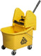 M2 Professional -  32 Qt Grizzly Yellow Grizzly Down Press Mop Wringer And Mop Bucket Combo - BW-D33100-YE