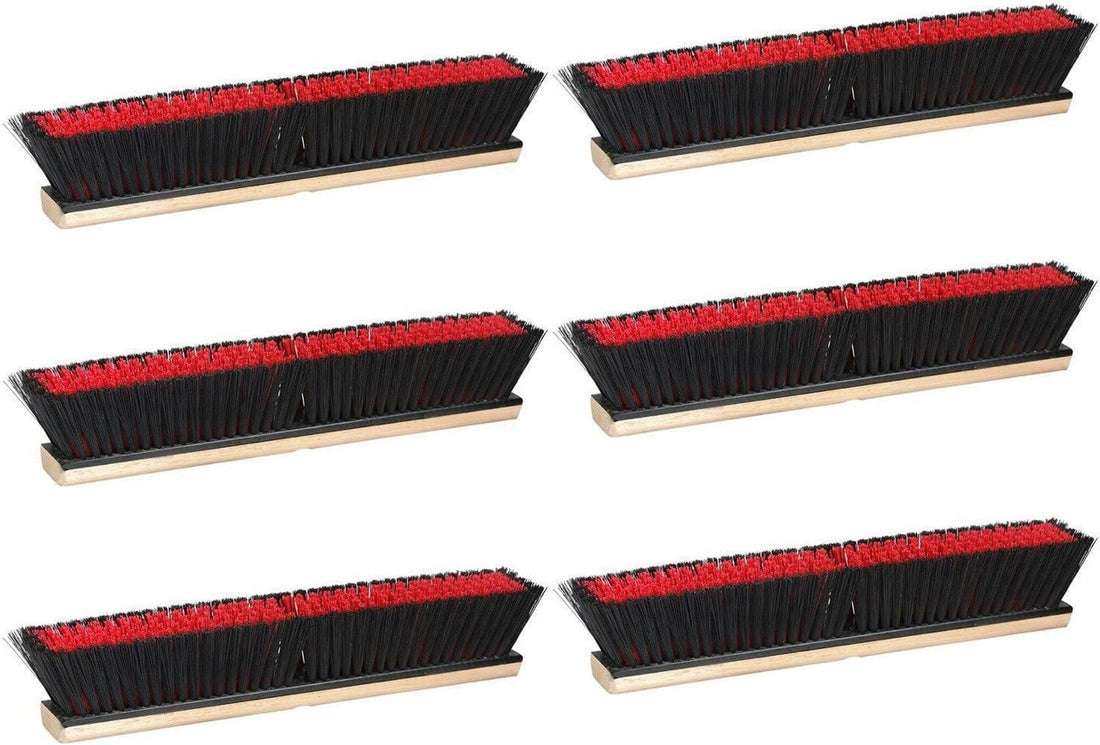 M2 Professional - 36" Combo Synthetic Medium Sweep Push Broom, 6/Cs - PB-RB36