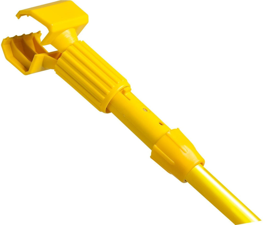 M2 Professional - 60" Jaws Yellow FibreGlass Mop Handle, 12Pc/Cs - HW-160F