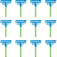 M2 Professional - 60" Step-N-Go Green Mop Handle, 12/Cs - HW-7000F-GN