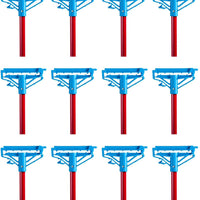 M2 Professional - 60" Step-N-Go Red Mop Handle, 12/Cs - HW-7000F-RD