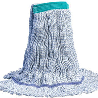 M2 Professional - Large CandyStripe Wax/Finish Mop Head, 12/Cs - MW-CS24