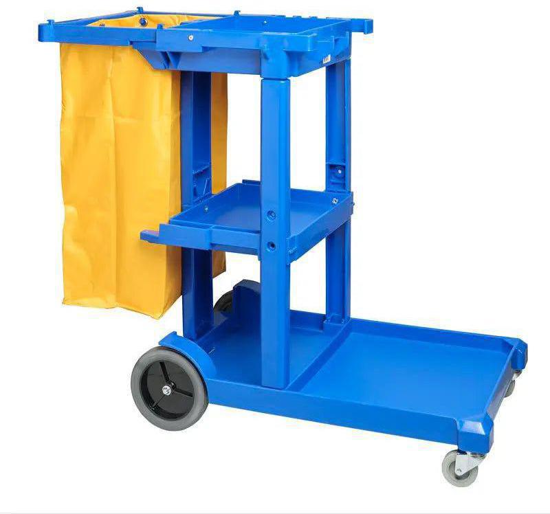 M2 Professional - Large Janitors Cart with Zippered Bag - MPCAM2000