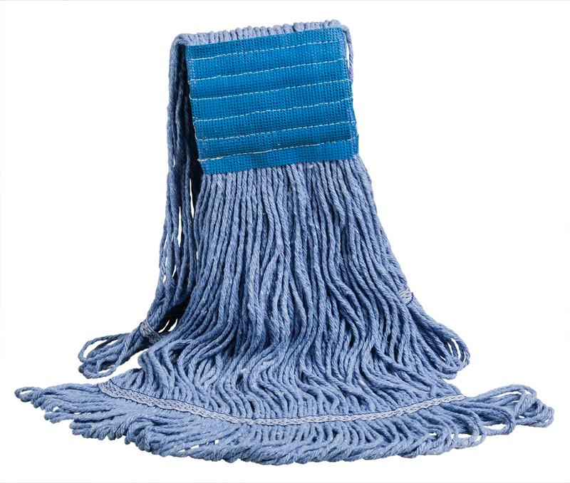 M2 Professional - Super Looper™ Blue Large Loop-End Wet Mop, 12/Cs - MWSLR3LNBBL
