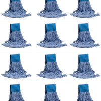 M2 Professional - Super Looper™ Blue Medium Loop-End Wet Mop, 12/Cs - MWSLR2MNBBL