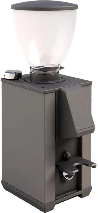 Macap - Leo 55 Easy Wrinkled Black Push-Button On-Demand Espresso Grinder with 55 mm Flat Burrs - ALEEA171US