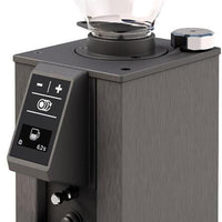 Macap - Leo 55 Satin Black Push-Button On-Demand Espresso Grinder with 55 mm Flat Burrs - ALE55120US