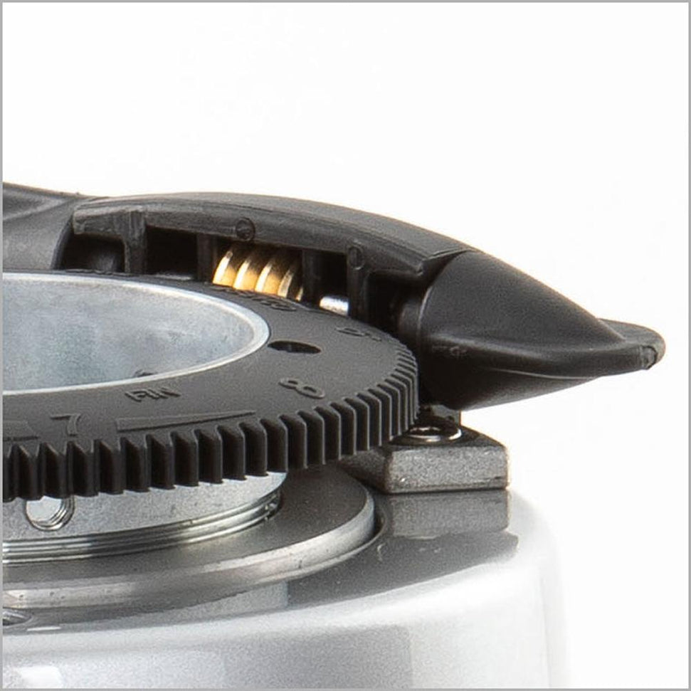Macap - M7 Black Commercial Espresso Grinder with Traditional Doser & 75 mm Flat Burrs - BM7R118