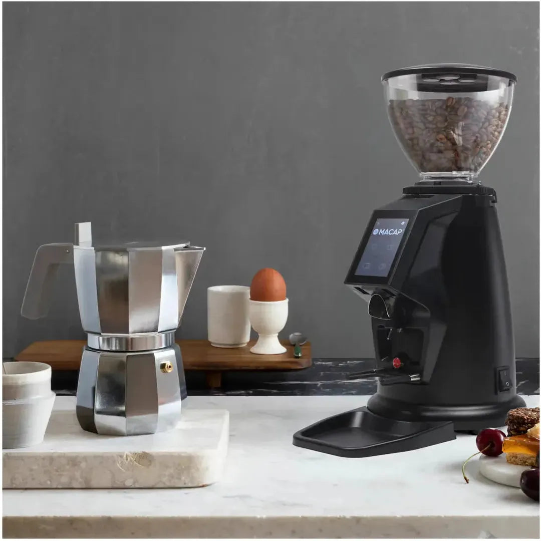 Macap - MI20 Touch, Black On-Demand Coffee Grinder with 58 mm Burrs - BMI20R173US