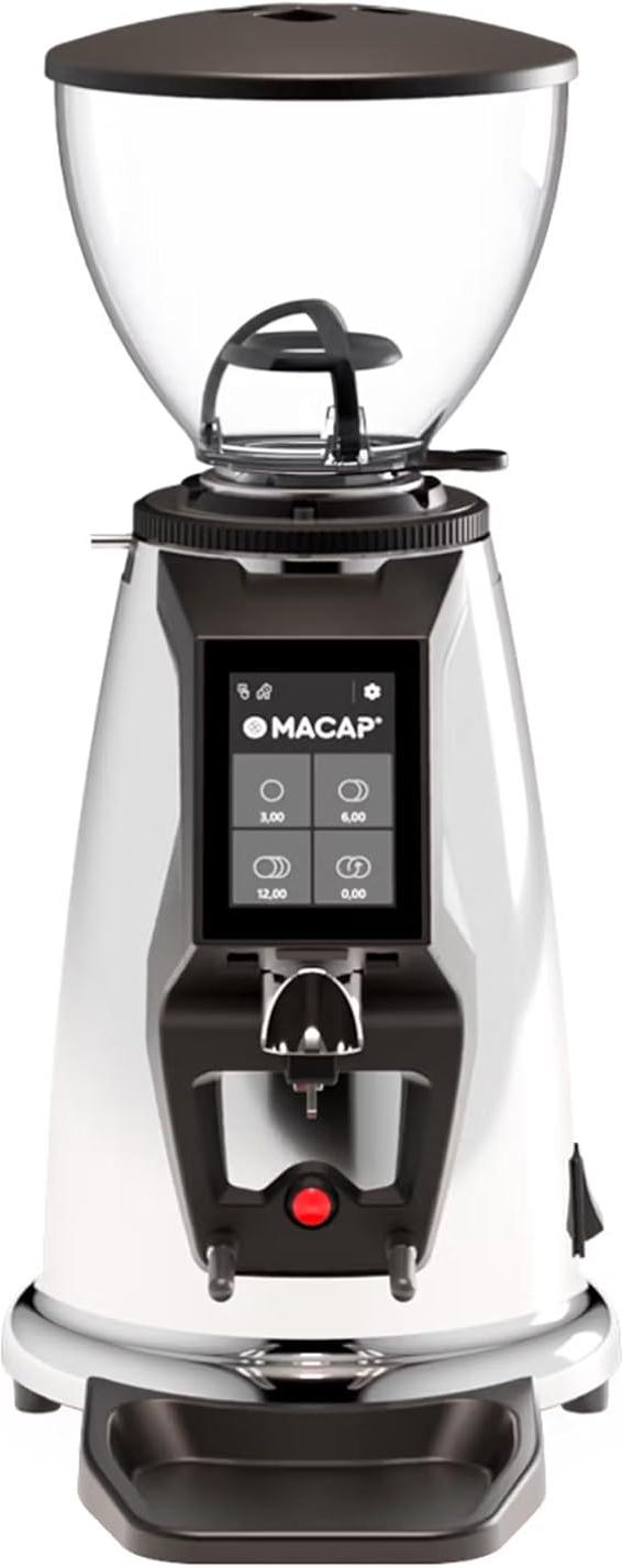 Macap - MI20 Touch, White On-Demand Coffee Grinder with 58 mm Burrs - BMI20R102US