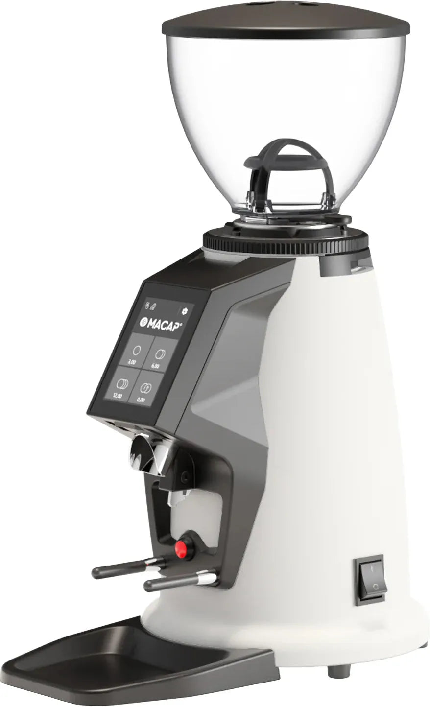 Macap - MI20 Touch, White On-Demand Coffee Grinder with 58 mm Burrs - BMI20R102US