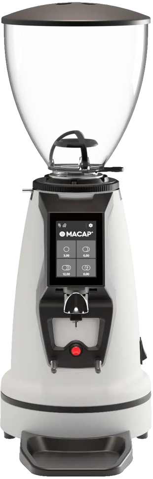 Macap - MI40 Touch LX, White On-Demand Coffee Grinder with 65 mm Burrs - BMI40RO102US