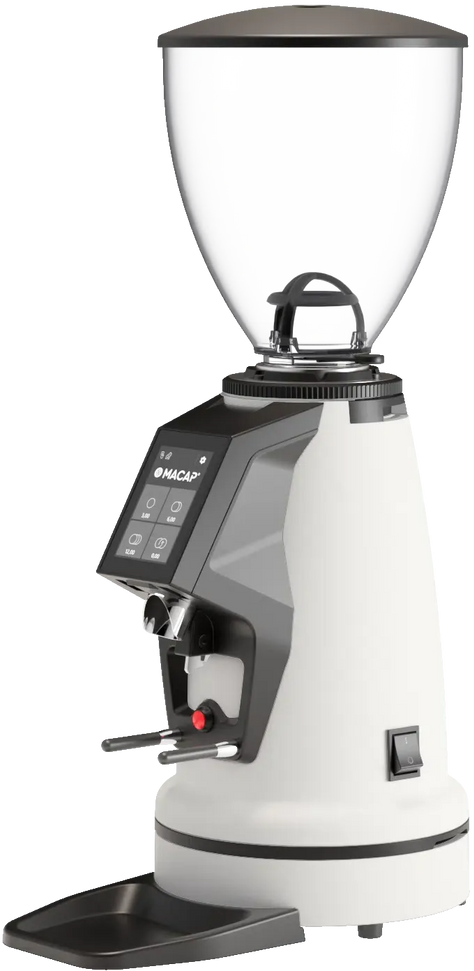 Macap - MI40 Touch LX, White On-Demand Coffee Grinder with 65 mm Burrs - BMI40RO102US