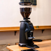 Macap - SUPRA 68 Black Stepless Commercial Espresso Grinder with 68 mm Flat Burrs - BSU68173US