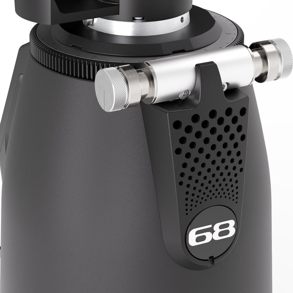 Macap - SUPRA 68 Black Stepless Commercial Espresso Grinder with 68 mm Flat Burrs - BSU68173US