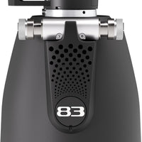 Macap - SUPRA 83 Stepless Black Commercial Espresso Grinder with 83 mm Flat Burrs - BSU83173US