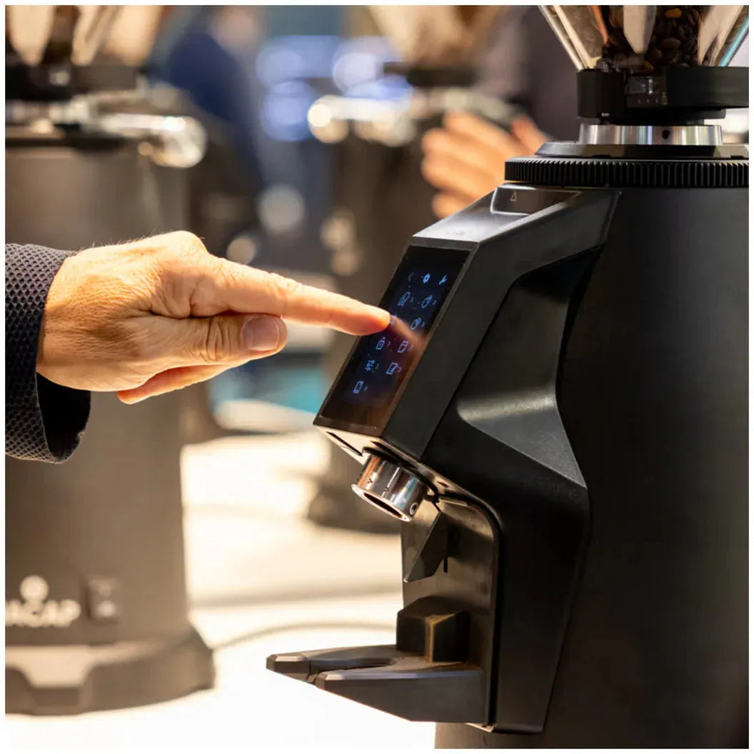 Macap - Supra 68 G, Black On-Demand Commercial Coffee Grinder with 68 mm Burrs - BSUGW68173US