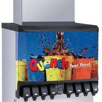 Manitowoc - 115V 24" Remote CVD Technology Half Size Cube Ice Machine With 675 lbs/24 Hr - IBF0620C-161