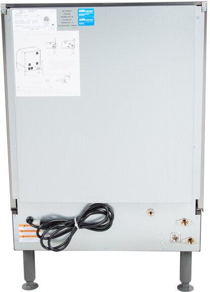 Manitowoc - 240V 21.6" Air Cooled Undercounter Gourmet Ice Machine with 121.9 lbs Production Per 24 Hours and No Plug/Bare Lead - UGP0050A-251Z