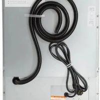 Manitowoc - 115V Volt Grounded Power Cord 19.69" Air Cooled Undercounter Dice Cube Ice Machine with 31 lbs Bin - UDE0065A-161B