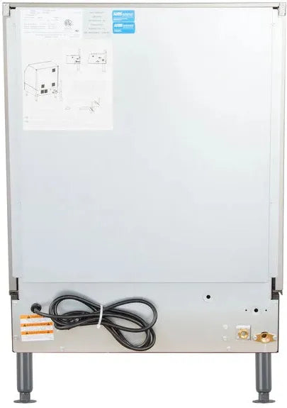 Manitowoc - 115V Volt Grounded Power Cord 26" Air Cooled Undercounter Full Dice Ice Machine with 90 lb. Bin - UDF0140A-161B
