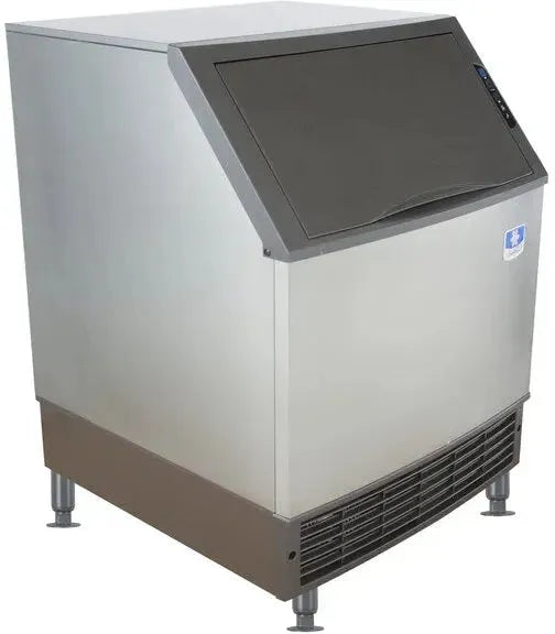 Manitowoc - 115V Volt Grounded Power Cord 26" Air Cooled Undercounter Full Dice Ice Machine with 90 lb. Bin - UDF0140A-161B