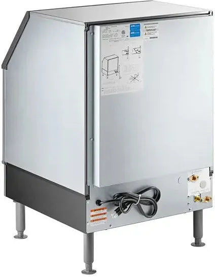 Manitowoc - 115V Volt Grounded Power Cord 26" Air Cooled Undercounter Half Dice Cube Ice Machine with 90 lb. Bin - UYF0140A-161B