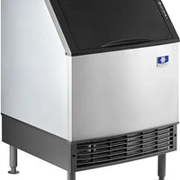 Manitowoc - 115V Volt Grounded Power Cord 26" Air Cooled Undercounter Half Dice Cube Ice Machine with 90 lb. Bin - UYF0140A-161B
