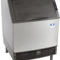 Manitowoc - 115V Volt Grounded Power Cord 26" Water Cooled Undercounter Half Dice Cube Ice Machine with 220 lbs Production Per 24 Hours - UYF0240W-161B