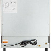 Manitowoc - 115V Volt Grounded Power Cord 30" Air Cooled Undercounter Half Dice Cube Ice Machine with 290 lbs Production Per 24 Hours - UYF0310A-161B