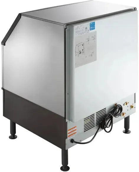 Manitowoc - 115V Volt Grounded Power Cord 30" Water Cooled Undercounter Dice Cube Ice Machine with 290 lbs Production Per 24 Hours - UDF0310W-161B