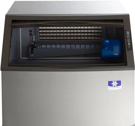 Manitowoc - 115V Volt Grounded Power Cord 30" Water Cooled Undercounter Dice Cube Ice Machine with 290 lbs Production Per 24 Hours - UDF0310W-161B