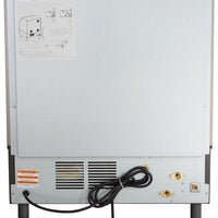 Manitowoc - 115V Volt Grounded Power Cord 30" Water Cooled Undercounter Half Dice Cube Ice Machine with 290 lbs Production Per 24 Hours - UYF0310W-161B